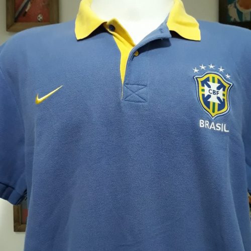 Camisa Brasil Nike polo