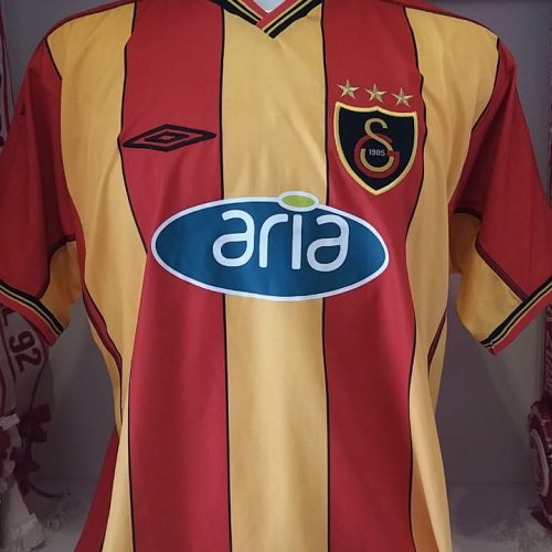 Camisa Galatasaray Umbro 2002 Fábio Pinto