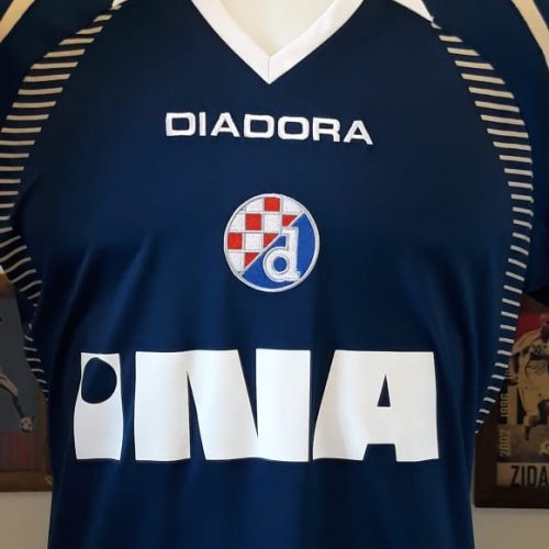 Camisa Dinamo Zagreb Diadora 2007 Franck Guela