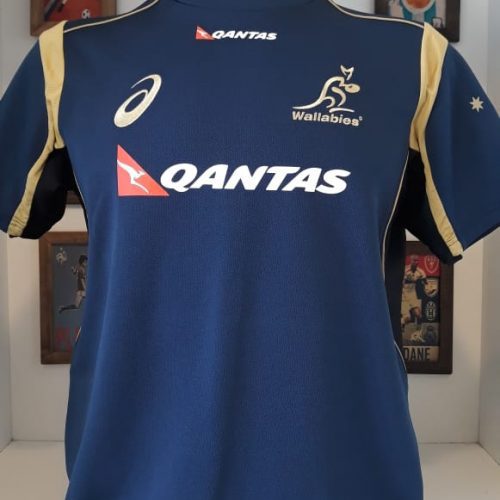 Camisa Wallabies Australia Qantas rugby