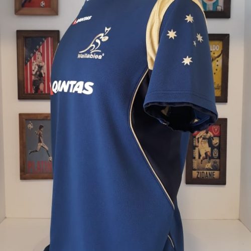 Camisa Wallabies Australia Qantas rugby