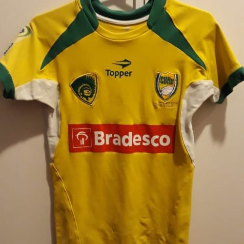 Camisa Brasil Tupis feminina Topper rugby