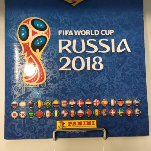 Álbum de figurinhas Copa do Mundo 2018