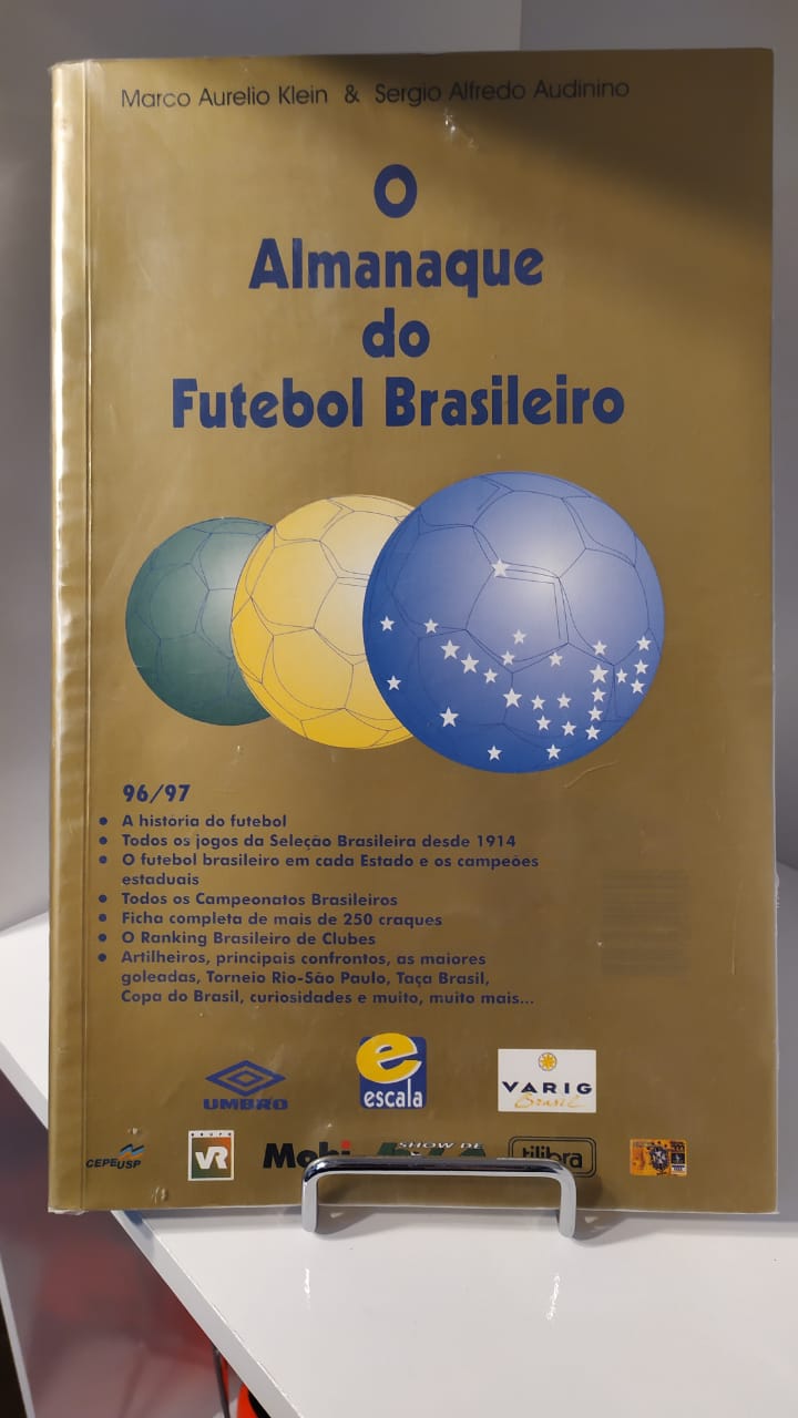 Livro - O Almanaque do Futebol Brasileiro 96/97 | Livro Escala Usado  66665227 | enjoei