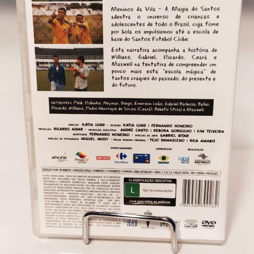 DVD Meninos da Vila, a magia do Santos