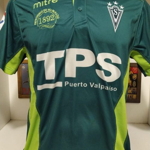 Camisa Santiago Wanderers Mitre 2014 Mendoza