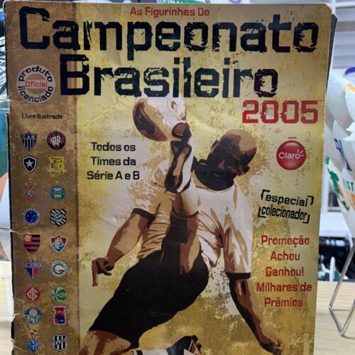 Álbum de figurinhas Campeonato Brasileiro 2005