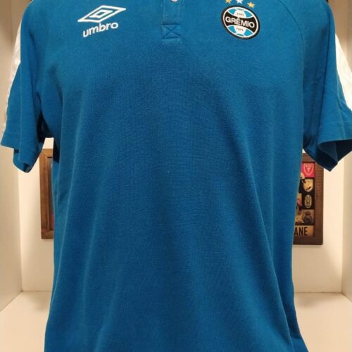Camisa Grêmio Umbro polo azul