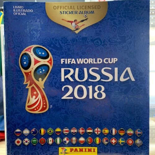 Álbum figurinhas Copa do Mundo 2018