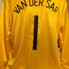 Camisa Holanda Nike 1998 Van Der Sar goleiro mangas longas - Imagem 3