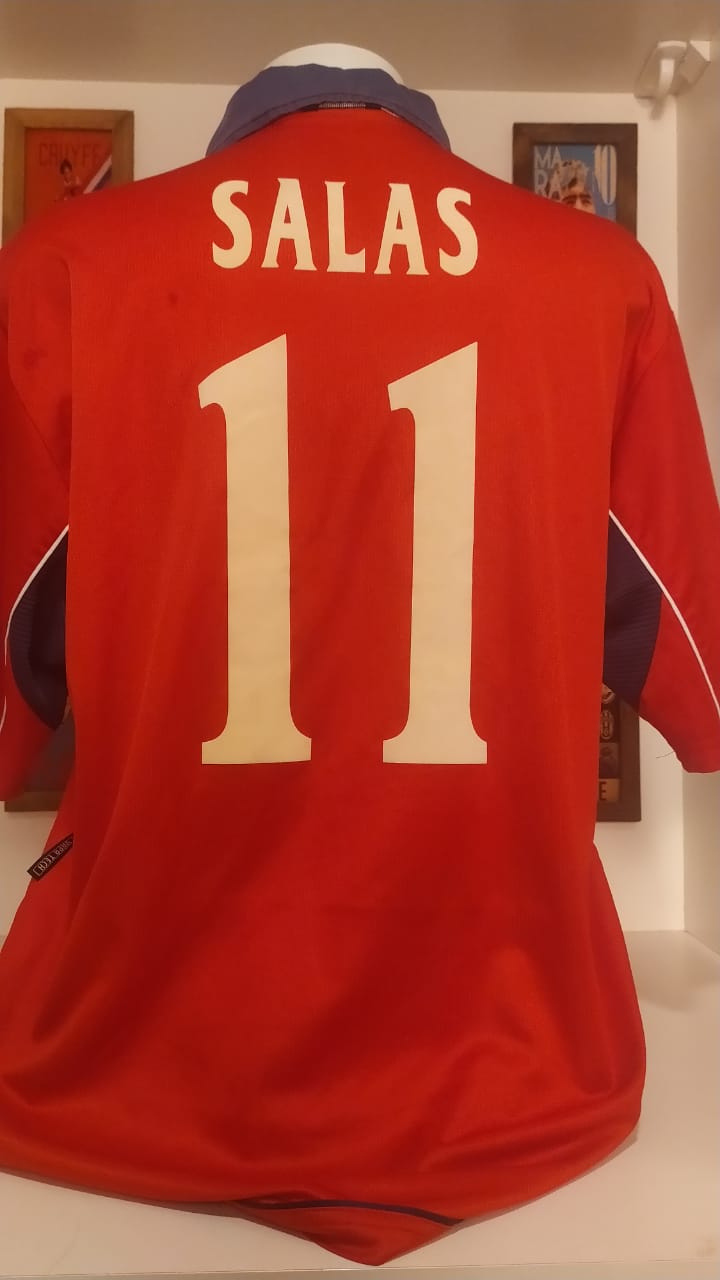 Camiseta 2020/21 Chile futebol Home - Marcelo Salas