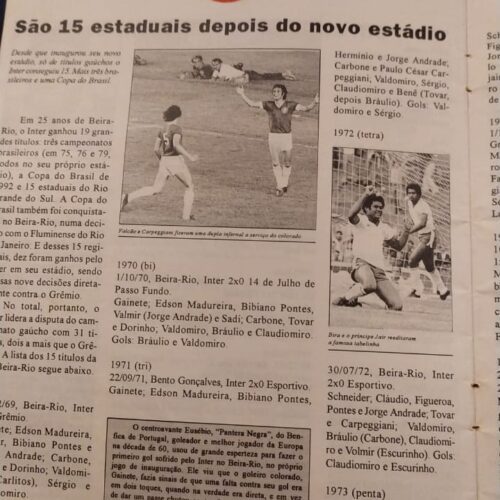 Revista Internacional Beira-Rio 25 anos
