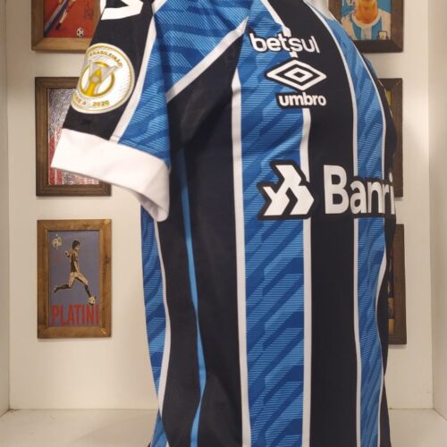 Camisa Grêmio Umbro 2020 Brasileirão Isaque