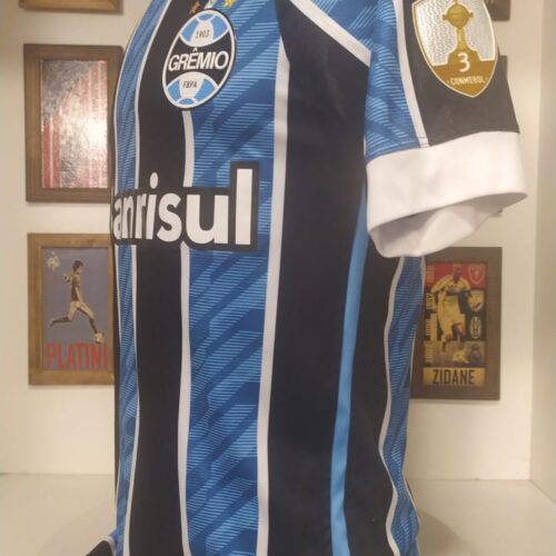 Camisa Grêmio Umbro 2020 Orejuela Libertadores da América