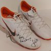 Chuteiras Nike Mercurial Leo Aro Internacional autografada
