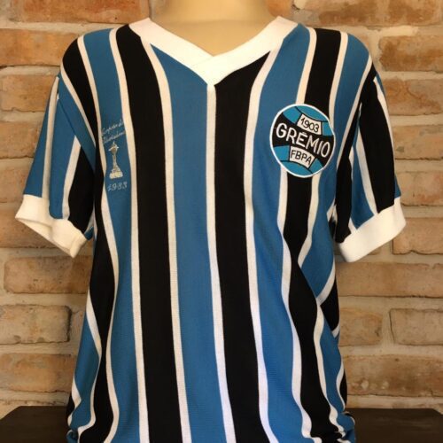 Camisa Grêmio Renato retro Libertadores 1983 licenciada