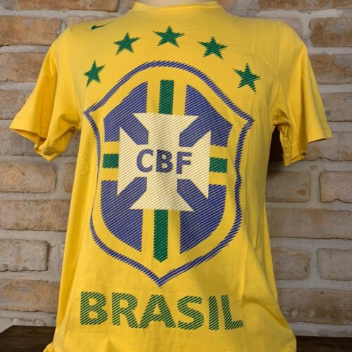 Camisa Brasil Nike 2014 azul