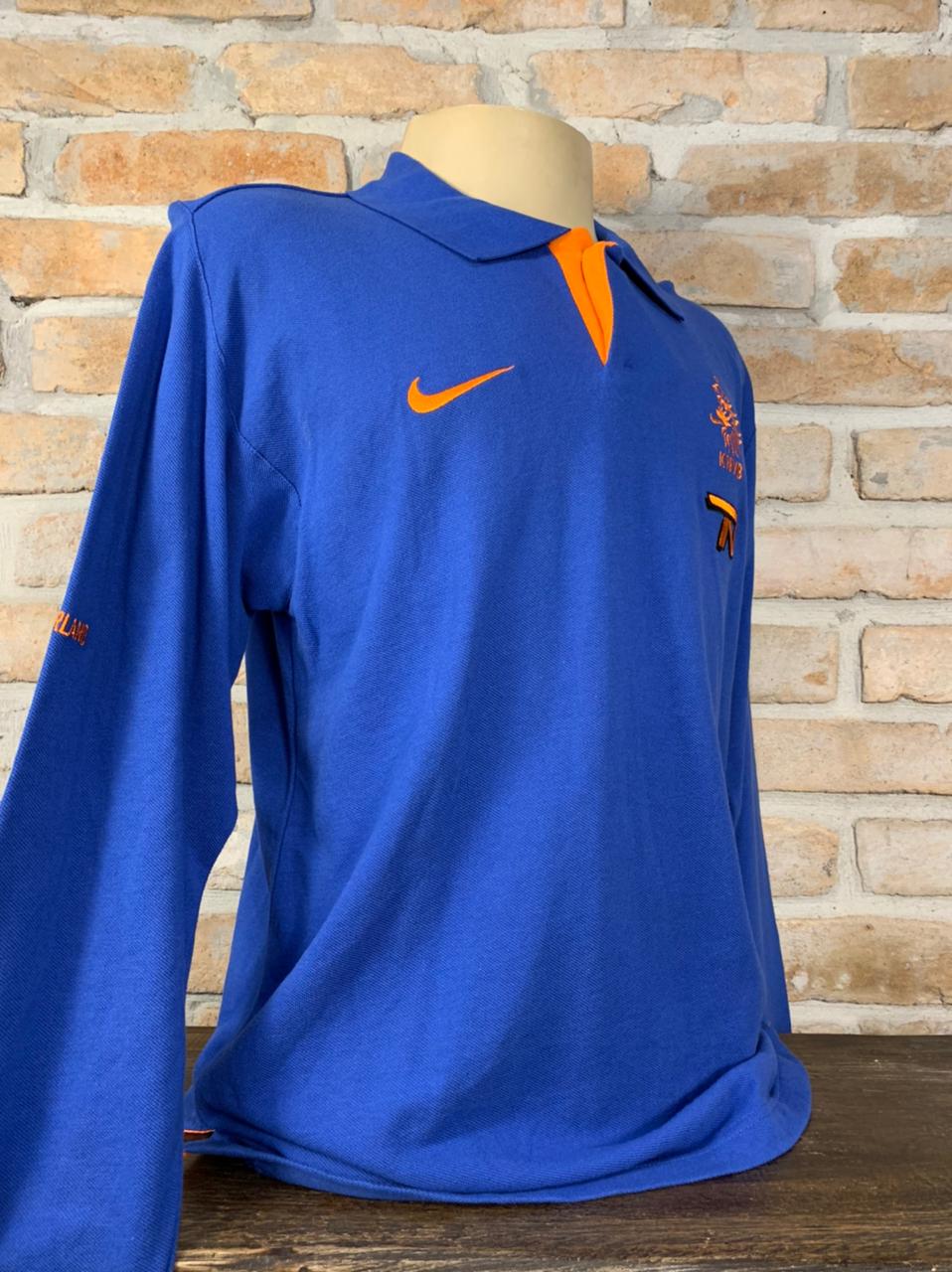 Camisa Holanda Nike treino mangas longas – Memorias do Esporte