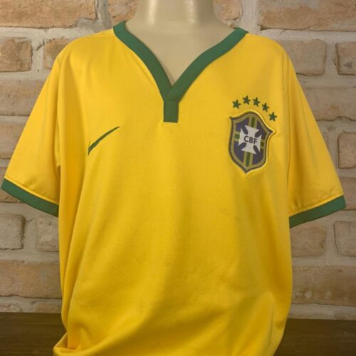 Camisa Brasil Nike 2014 David Luiz