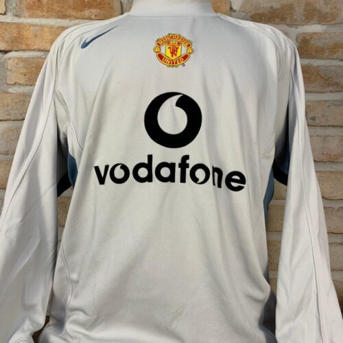 Camisa Manchester United Nike 2002 goleiro mangas longas