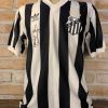 Camisa Santos Adidas 1984 Dunga autografada