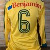 Camisa Brasil Adidas Junior seleção de Masters mangas longas - Imagem 2