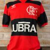 Camisa Flamengo Adidas 1985 Adílio autografada Zico