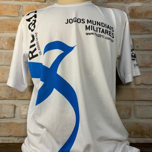Camisa Jogos Militares Rio de Janeiro 2011