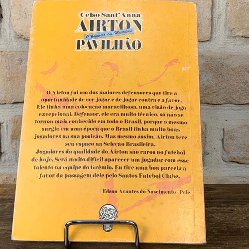 Livro Airton Pavilhão – O zagueiro das multidões