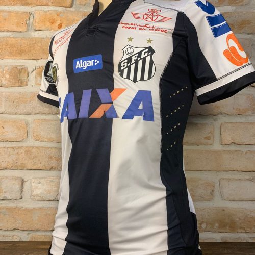 Camisa Santos Kappa 2016 Libertadores da América Gabriel Barbosa
