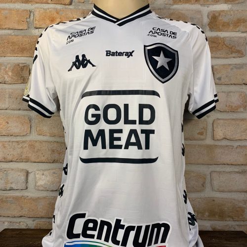 Camisa Botafogo Kappa 2020 Brasileirão Davi Araújo