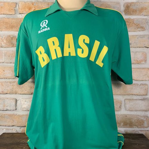 Camisa Brasil Rainha Vôlei 1984 comemorativa 20 anos