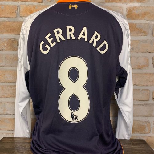 Camisa Liverpool Warrior 2012 Gerrard mangas longas