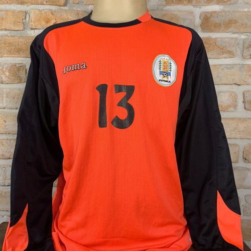 Camisa Uruguai Joma Futsal goleiro mangas longas