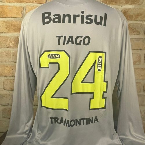 Camisa Grêmio Topper 2014 goleiro Tiago mangas longas