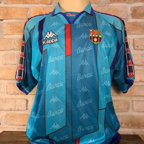 Camisa Barcelona Kappa 1995 Ronaldo