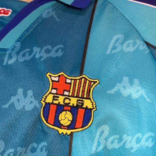 Camisa Barcelona Kappa 1995 Ronaldo