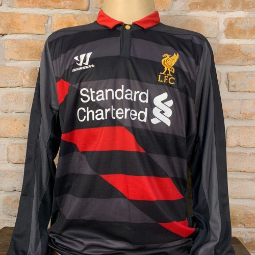 Camisa Liverpool Warrior 2014  Gerrard mangas longas