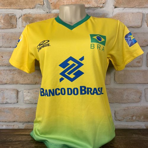 Camisa Brasil Olympikus vôlei feminina
