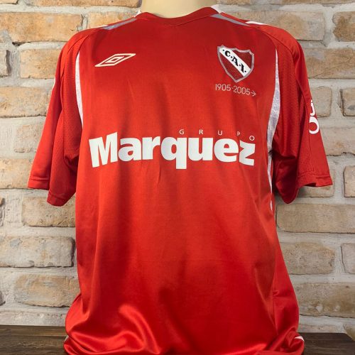 Camisa Independiente Umbro 2005 centenário