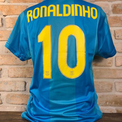 Camisa Barcelona Nike 2007 Ronaldinho