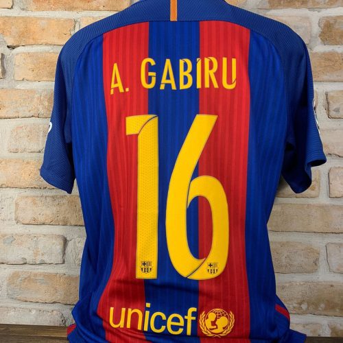 Camisa Barcelona Nike 2016 Adriano Gabiru