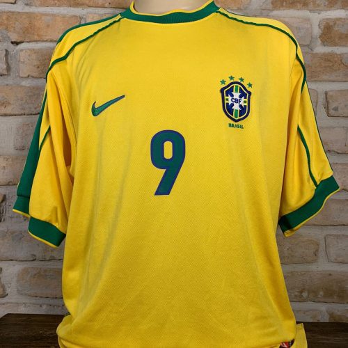 Camisa Brasil Nike 1998 Ronaldo
