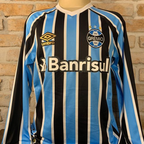 Camisa Grêmio Umbro 2018 mangas longas