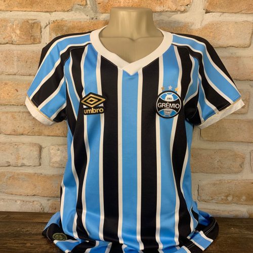 Camisa Grêmio Umbro 2018 Luan feminina