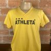 Camisa Brasil Athleta treino década 1970 retro licenciada