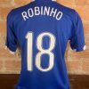 Camisa Brasil Nike 2006 azul Robinho - Imagem 2
