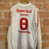 Camisa Internacional Reebok 2010 Libertadores da América branca mangas longas Sandro - Imagem 2