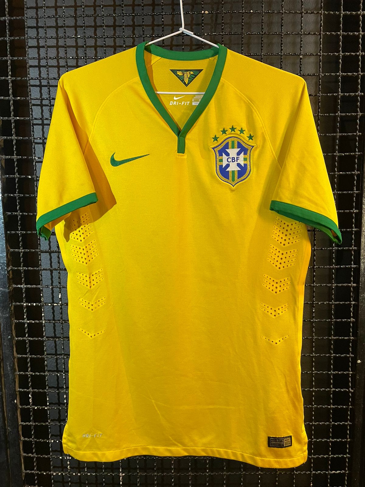 Camisa Brasil Nike 2014 Oscar