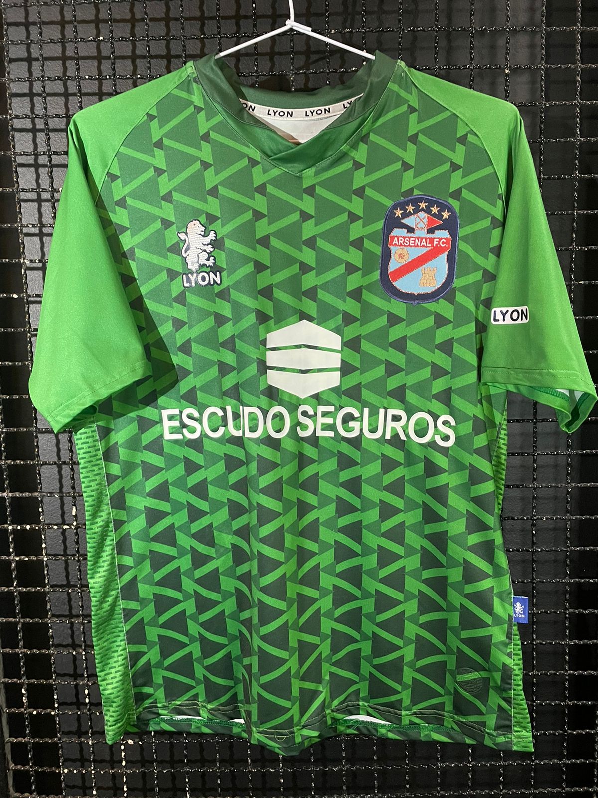 Camisa Arsenal de Sarandí Lyon 2021 Castro Sulamericana